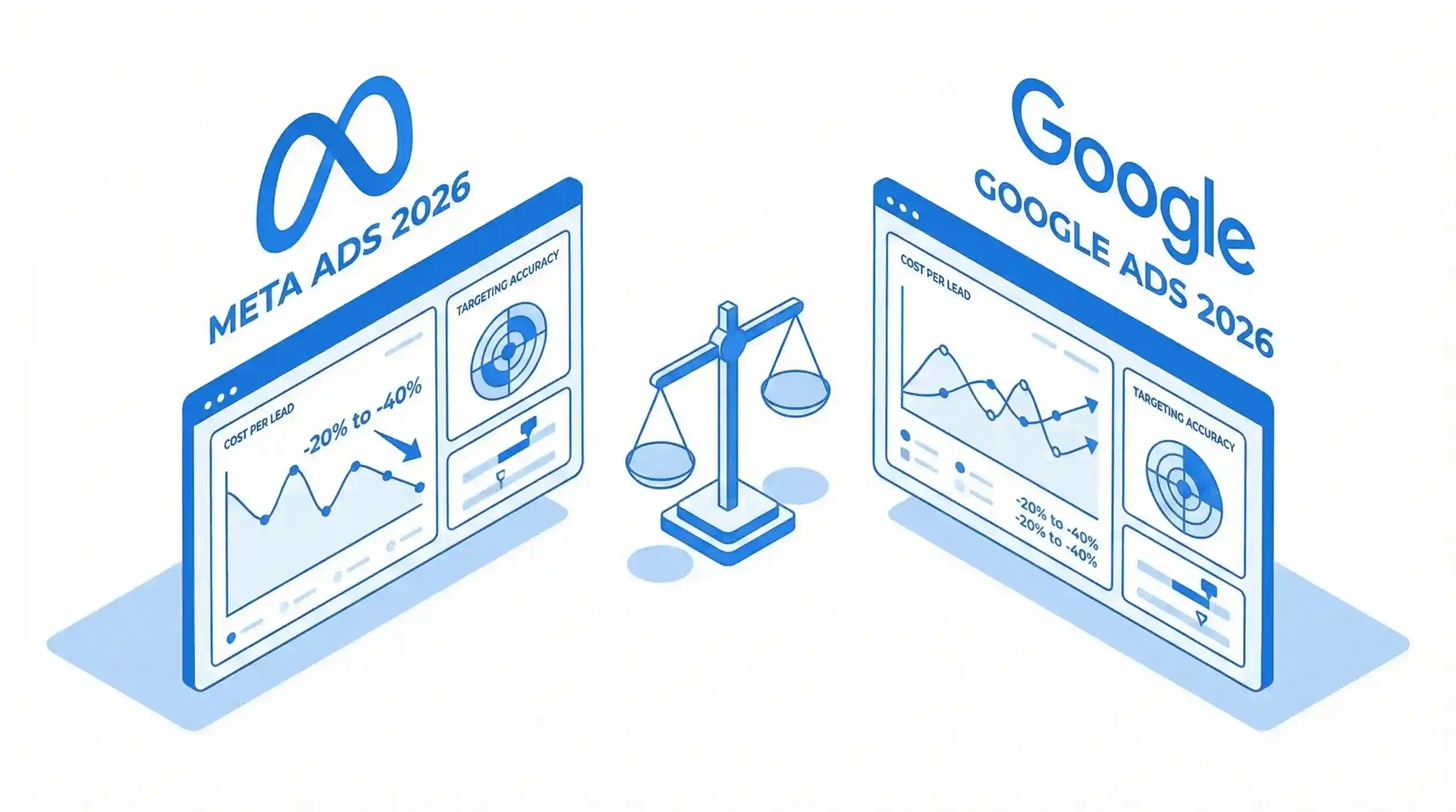 Meta Ads vs Google Ads : quelle plateforme choisir en 2026 ?