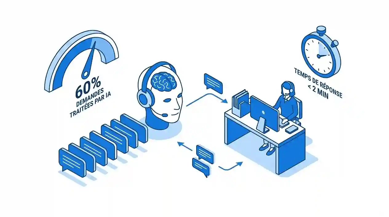 Agents IA : automatiser le support client sans dégrader l'humain