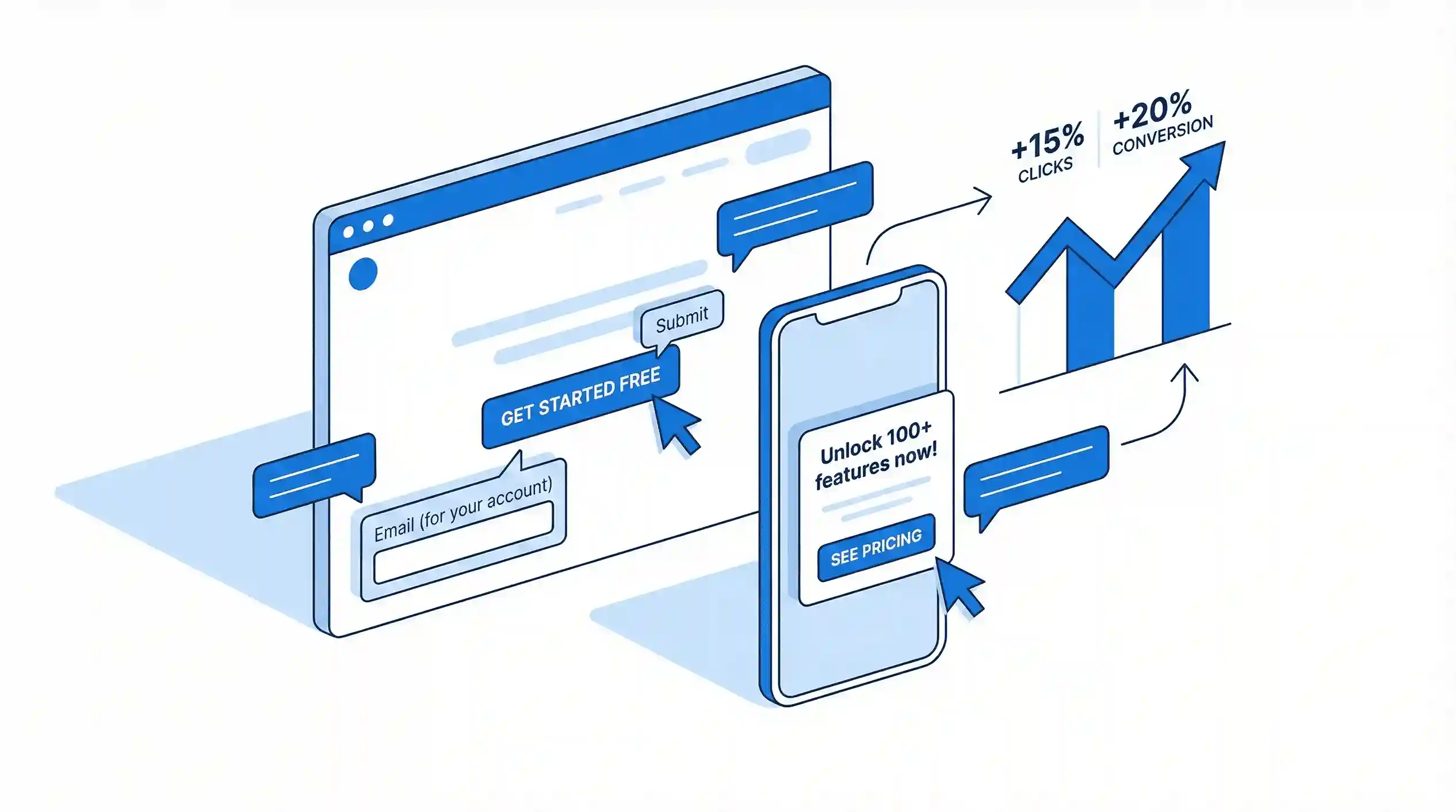 UX writing : des micro-textes qui guident l'utilisateur vers l'action