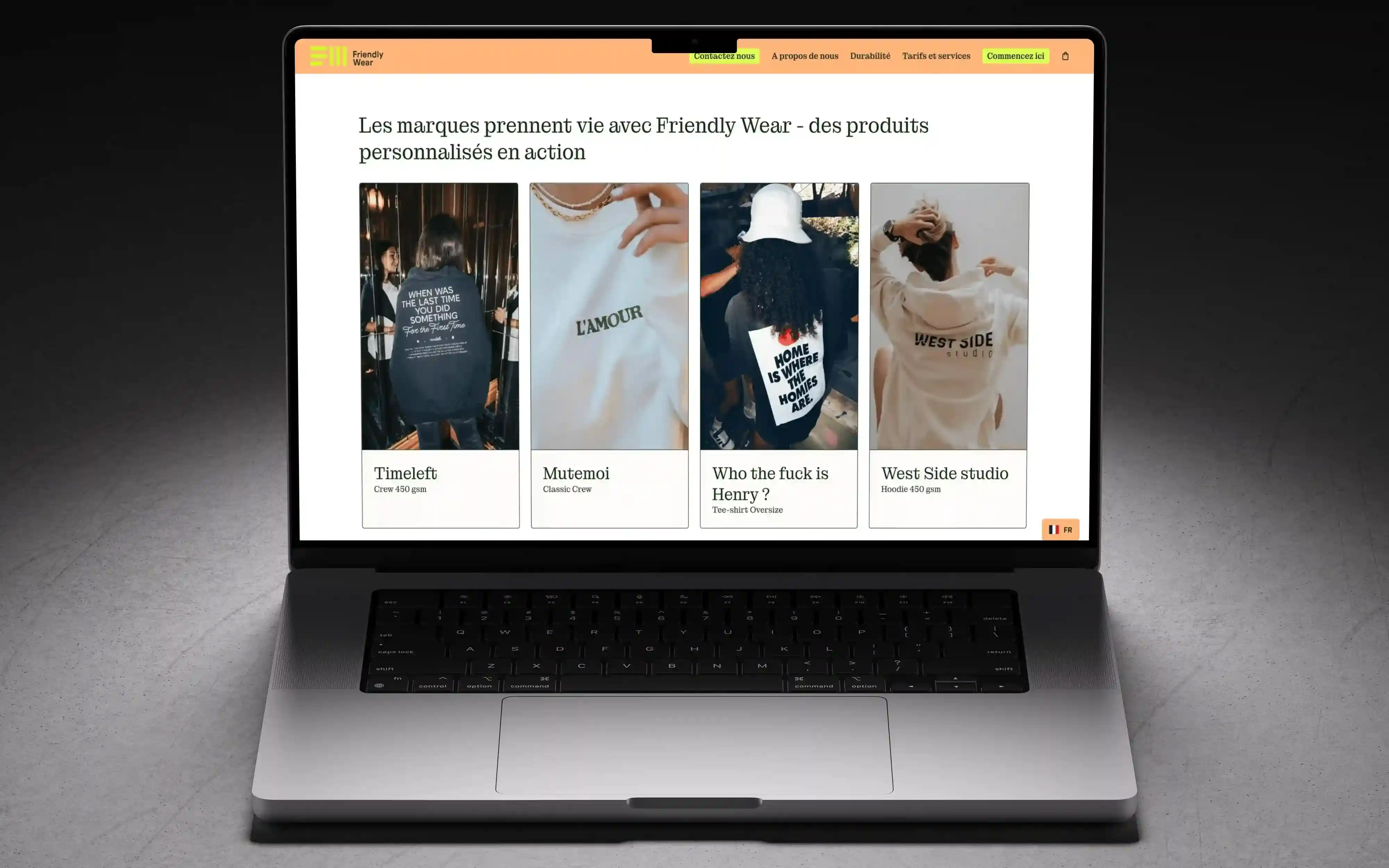 Friendly Wear : Fournisseur Textile & E-commerce B2B - Screenshot 3