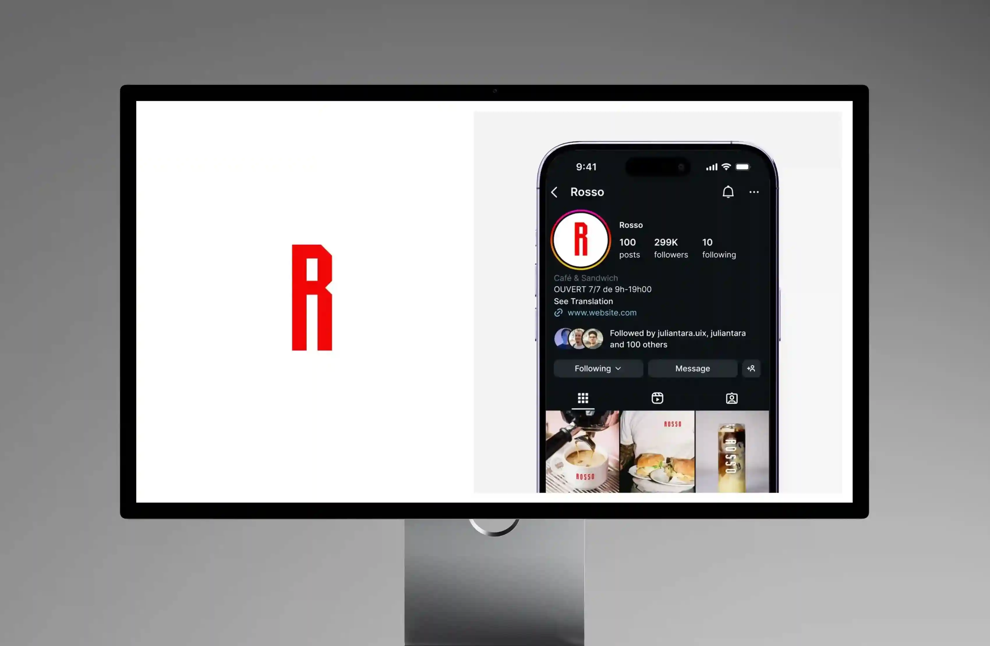 Rosso : Coffee Shop Tendance, Food & Barista - Screenshot 1