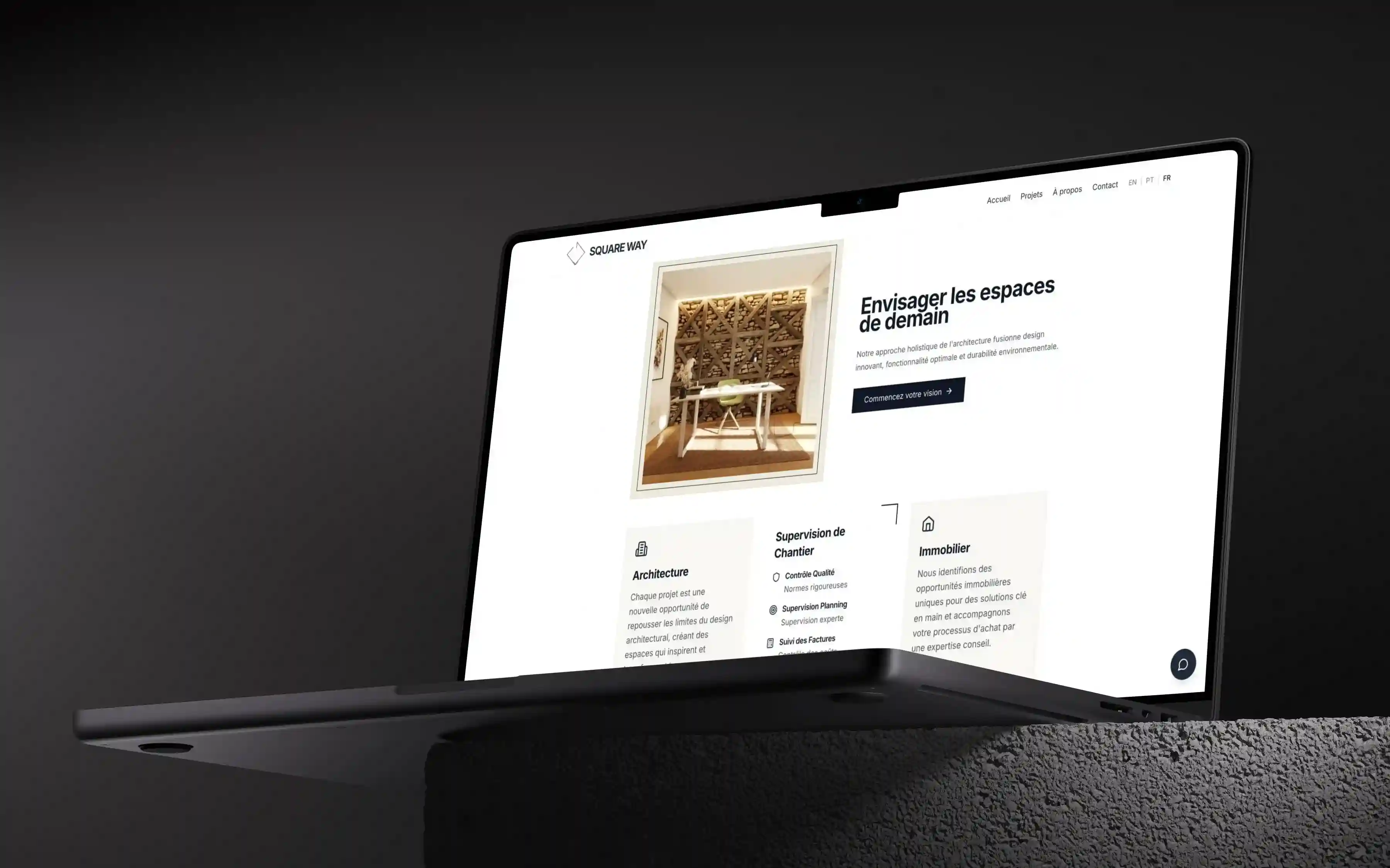 Square Way : Architecte International & Conseil Immobilier - Screenshot 1