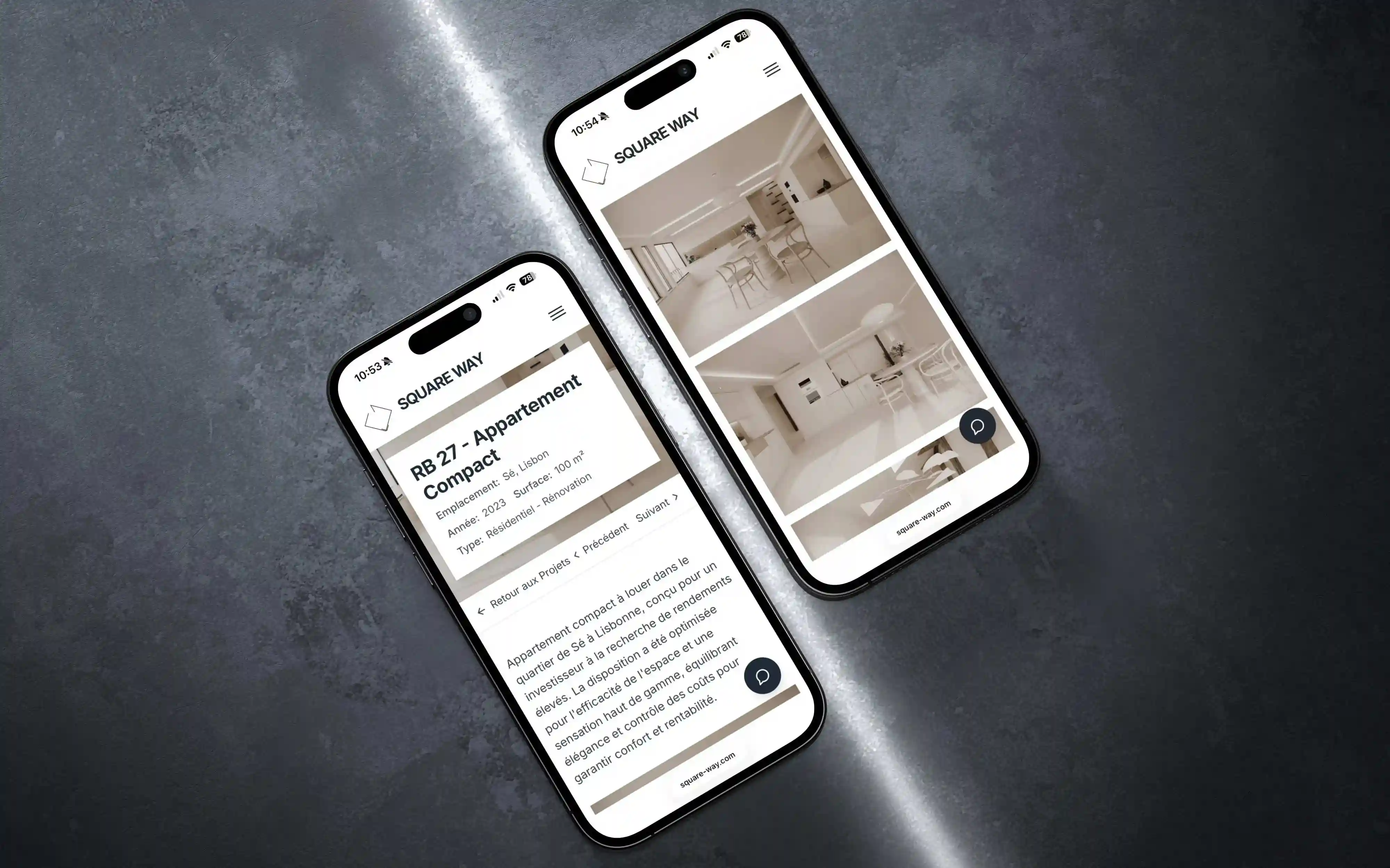 Square Way : Architecte International & Conseil Immobilier - Screenshot 3